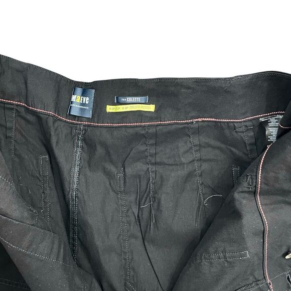 NEW Anthropologie Maeve The Colette Ponte Crop Wide-Leg Pants Size 24W black - Picture 6 of 13